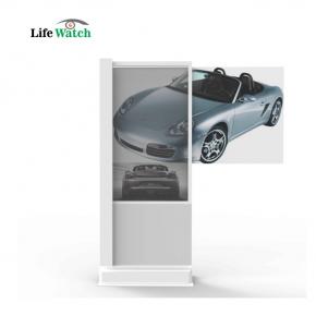 55-inch L Type Smart High Transparent OLED Display Signage